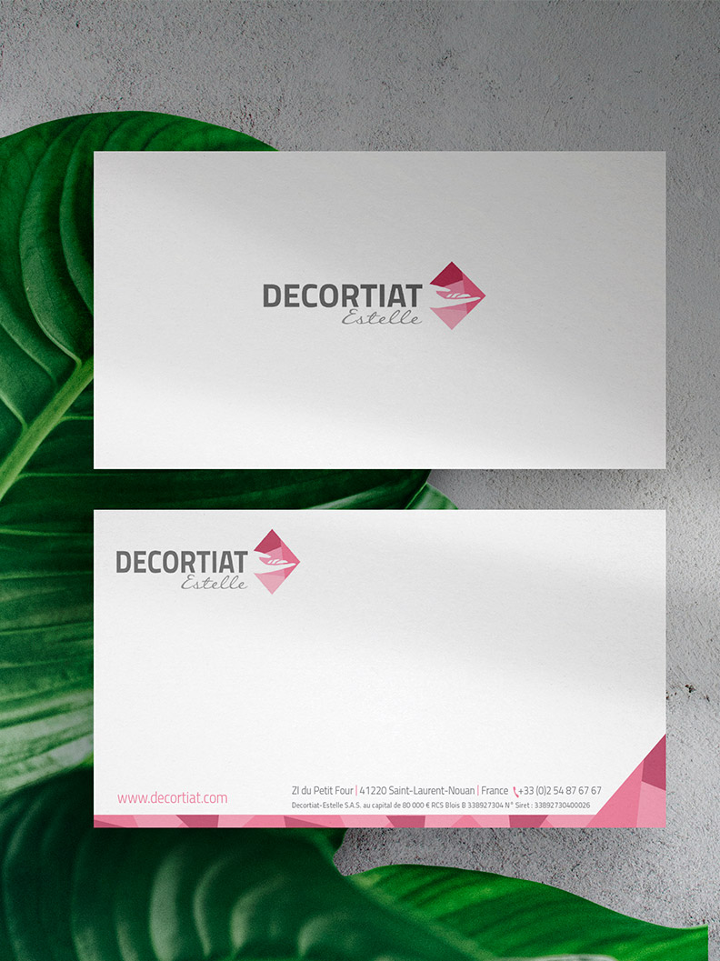 Cartes de correspondance — Imprimerie Lebugle